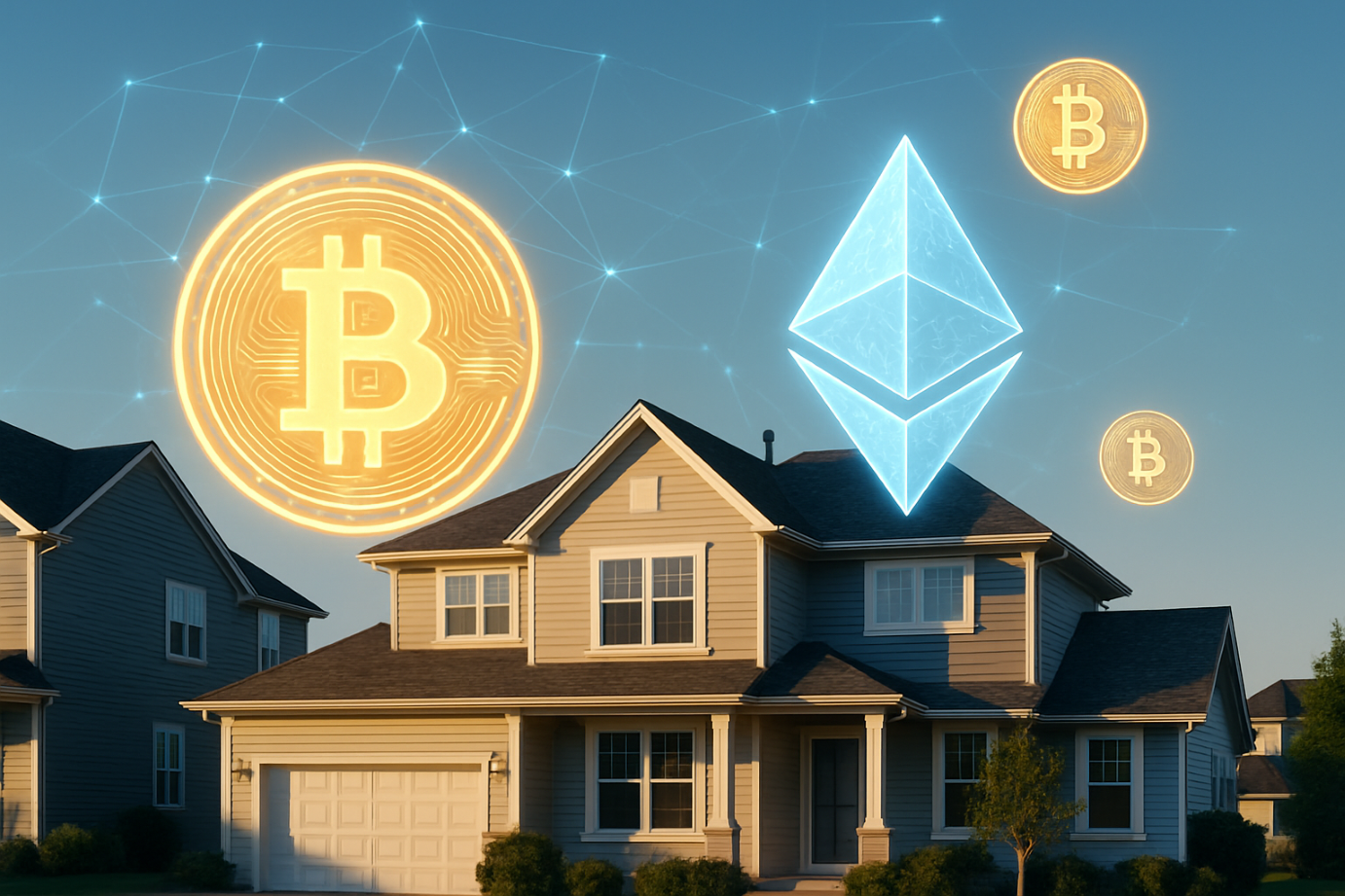 buy real estate with bitcoin